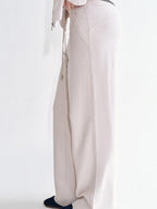 fano Breathable Stretch Minimalist Straight Drawstring Women Natural Waist Sweatpants