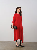 audreyyang Lyocell Wool Blend Loose Sleeveless Pullover Stirrup Leggings Top & Pants Sets