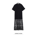 audreyyang_Patchwork_Polyester_H_Shift_Loose_Short_Sleeve_Crew_Neck_Everyday_Midi_Dresses_MISSTT