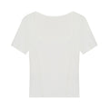 fano_Creative_Square_Neck_Slim_Fit_Minimalist_Women_Black_White_Short_Sleeve_T-Shirts_MISSTT