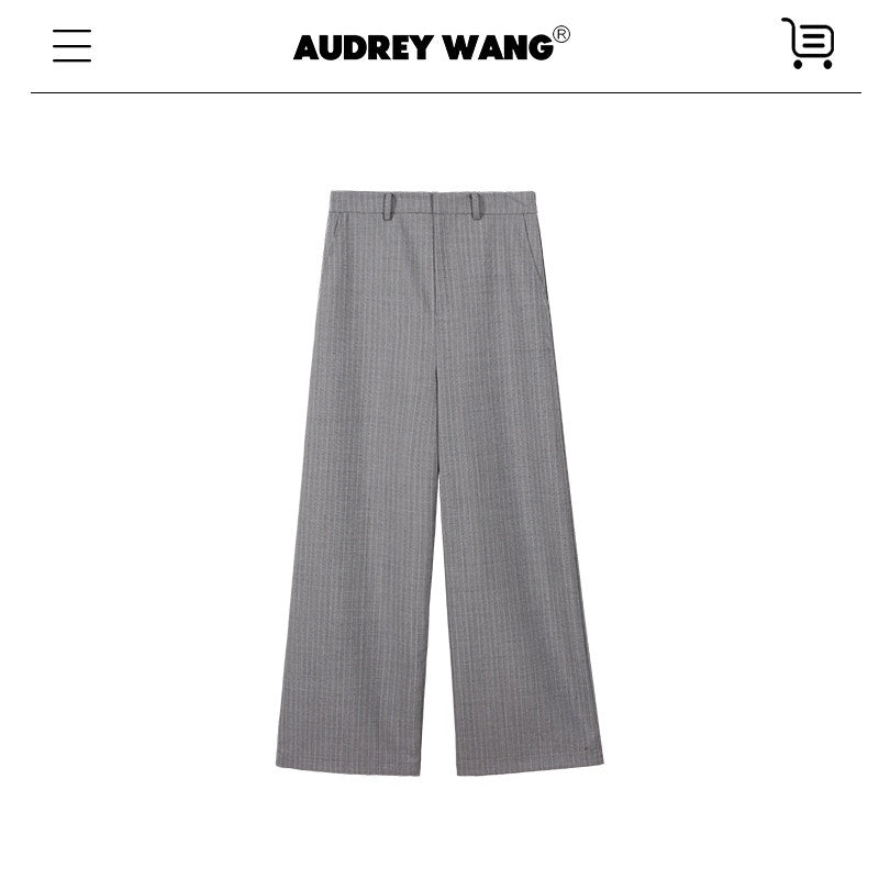 audreyyang_Shape_Retaining_Cinched_Waist_Herringbone_Lapel_Women_Wool_Blend_Cropped_Jackets_MISSTT