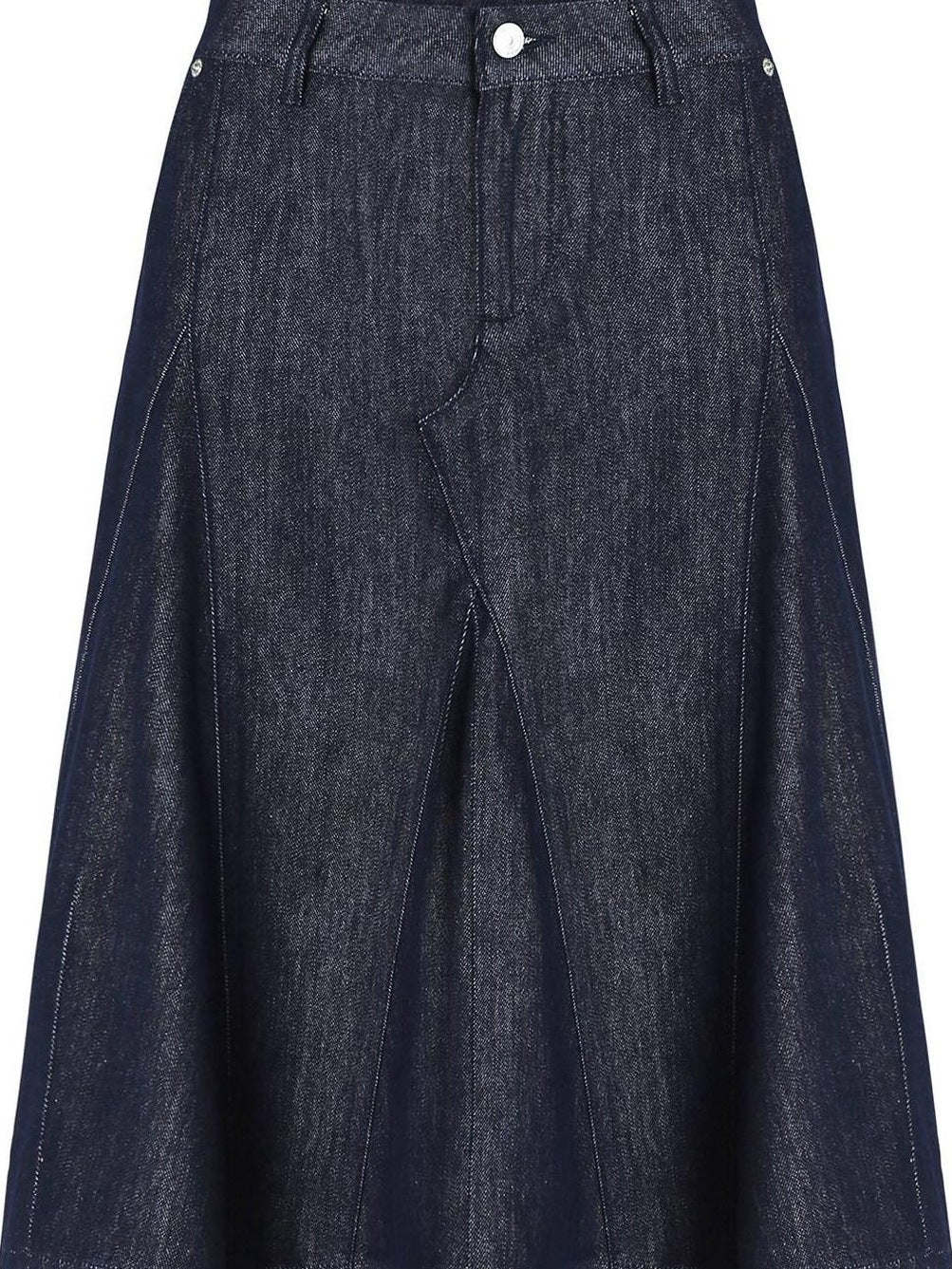 fano High Waist Vintage Ruffle Circle Skirt Loose Fit Women Picnic Cotton Midi Skirts