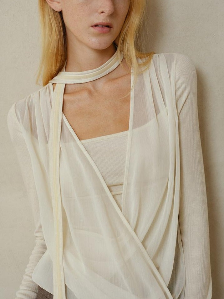 someonesometimes Soft Wool Blend Slim Round Neck Long Sleeve Women Almond Beige Knit Cardigans