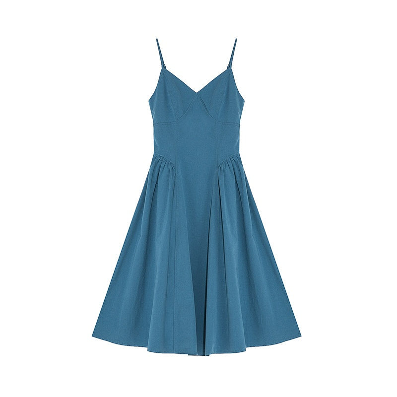 fano_100_Percent_Cotton_Minimalist_Commuter_Loose_Waist_V-neck_Camisole_Maxi_Dresses_MISSTT