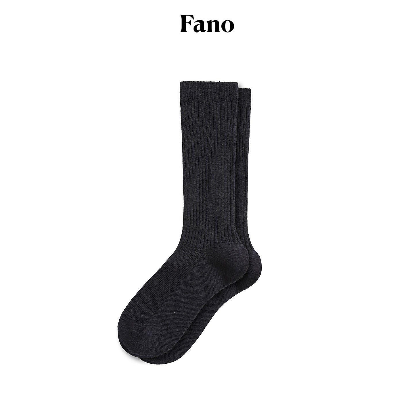 fano_Cotton_Wool_Blend_Minimalist_Mid_Calf_Solid_Women_Comfortable_Socks_MISSTT