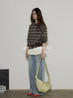 Lofi choose Versatile Layering Commuter Loose Fit Crew Neck Women White Tank Tops