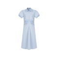 fano_100%_Cotton_Puff_Sleeve_A_Line_Natural_Waist_Solid_Blue_Zipper_Maxi_Dresses_MISSTT