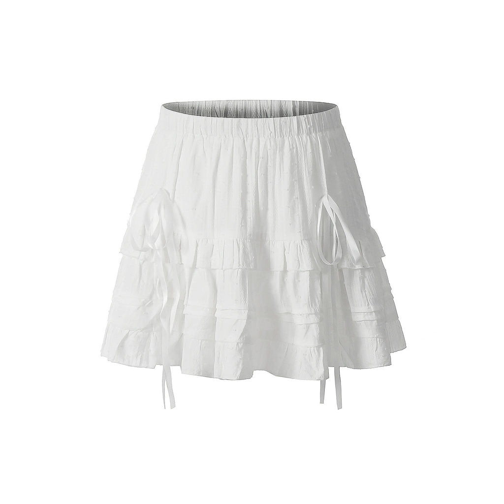 ikyou_Soft_Cotton_Jacquard_Lined_A_Line_Puff_Skirt_Bow_Lace_Women_Daily_Mini_Skirts_MISSTT
