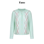 fano_Warm_Wool_Blend_Diamond_Loose_Fit_Commuter_Round_Neck_Mint_Cardigans_MISSTT