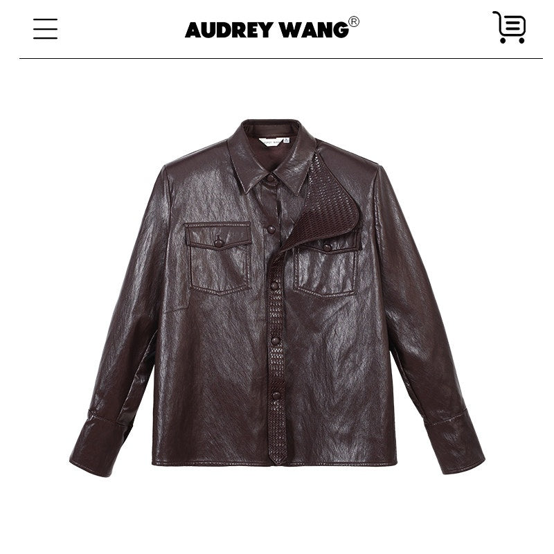audreyyang_Premium_Pu_Leather_Lapel_Long_Sleeve_Tailored_Womens_Black_Wine_Leather_Jackets_MISSTT