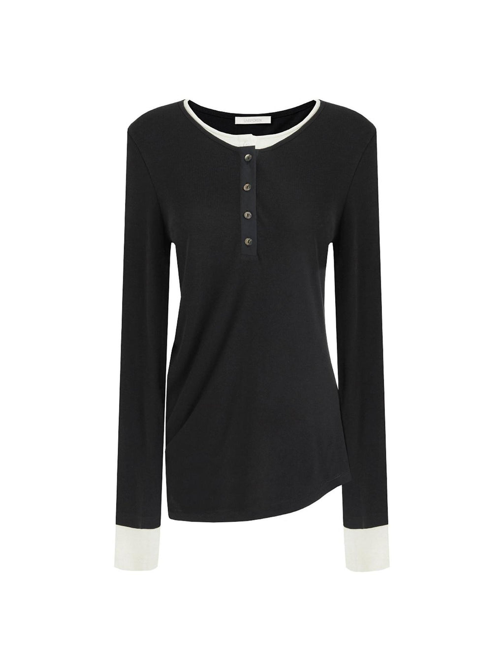 unspoken Modal Blend Colorblock Slim Fit Round Neck Pullover Women Knitwear Sweaters