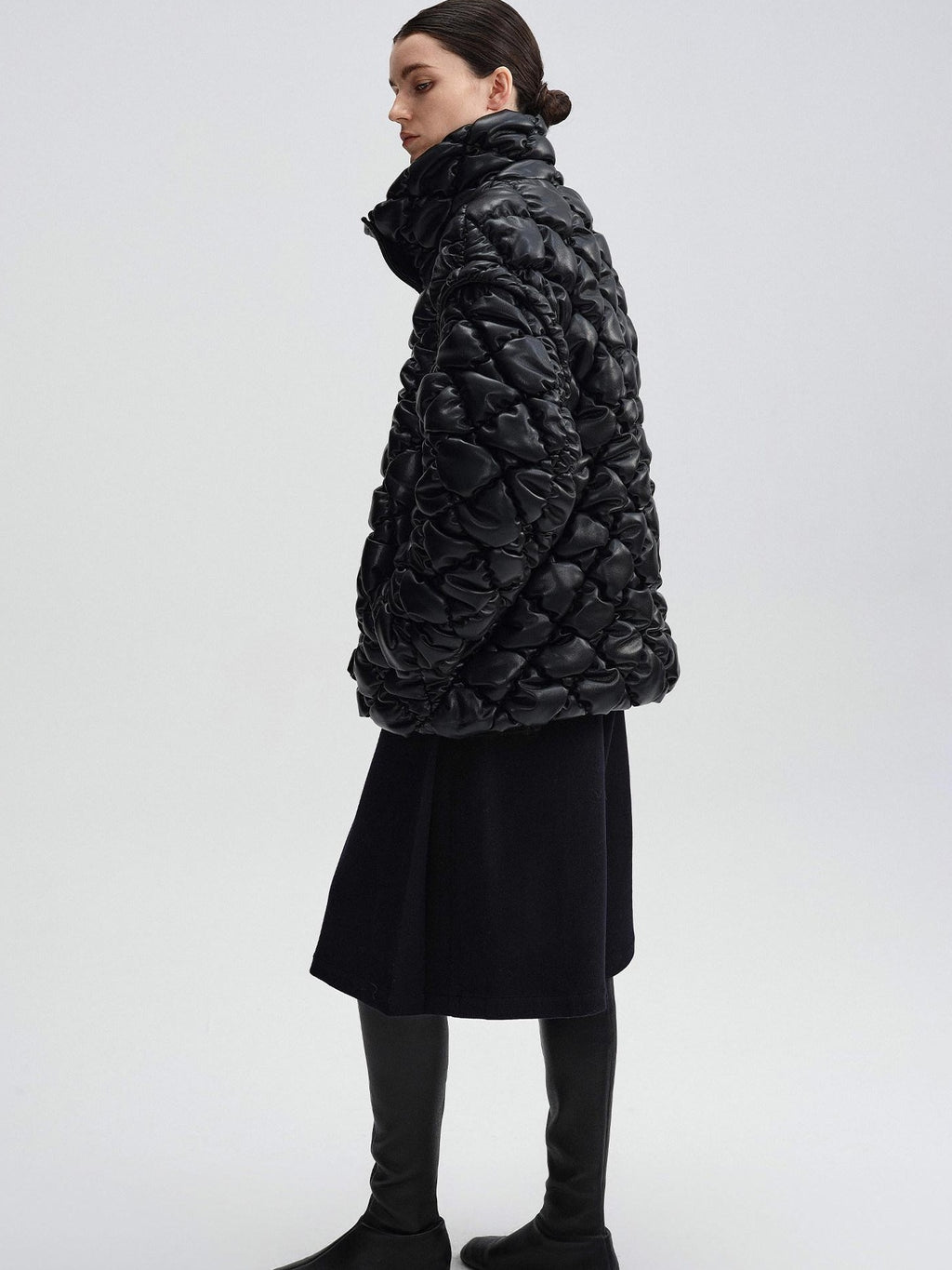 audreyyang 90 Percent Duck Down Thick Warm Casual Diamond Quilted Women Zipper Down Jackets