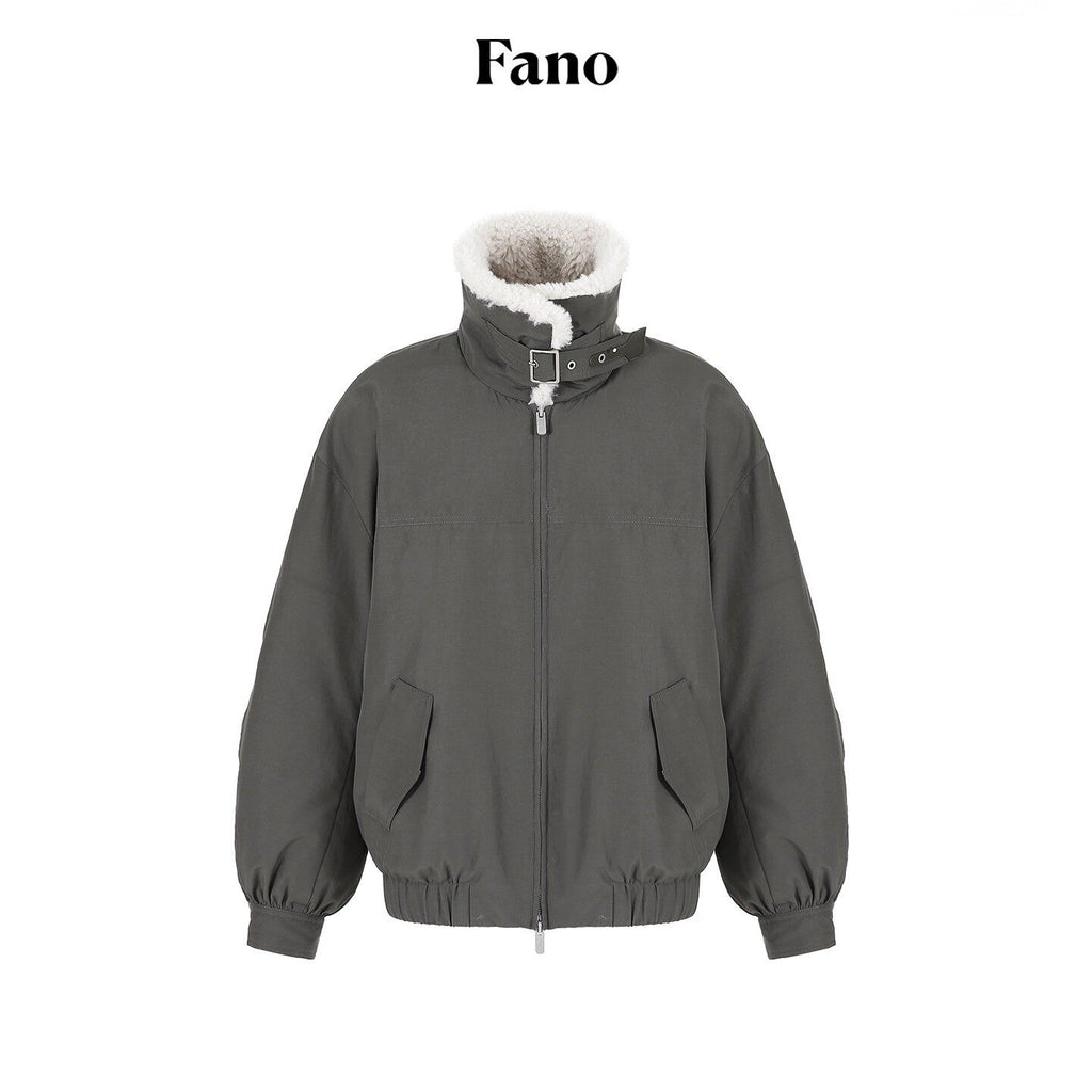 fano_90_Percent_Down_Utility_Patchwork_Women_Army_Green_Stand_Collar_Down_Jackets_MISSTT