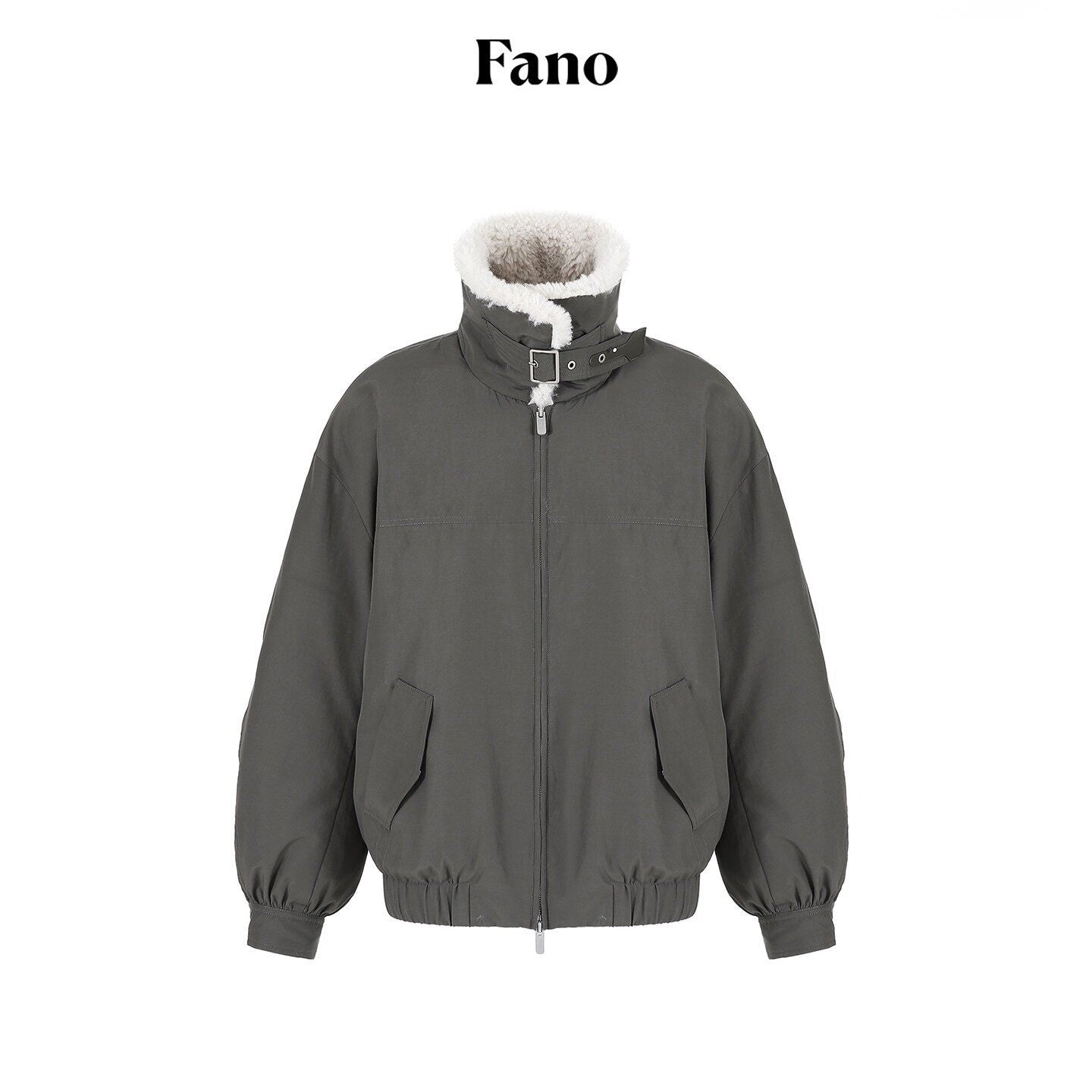 fano_90_Percent_Down_Utility_Patchwork_Women_Army_Green_Stand_Collar_Down_Jackets_MISSTT