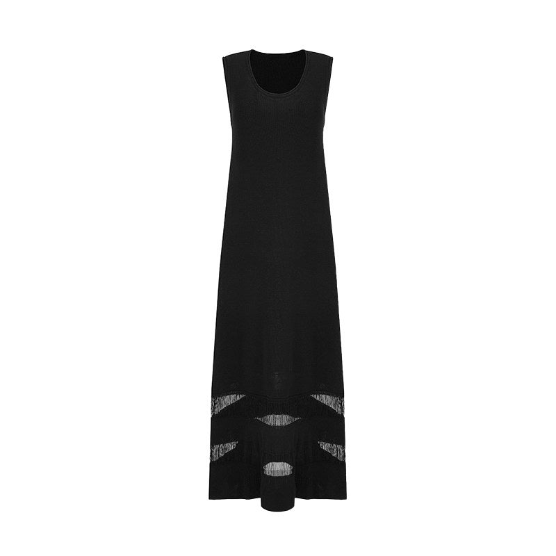 unspoken_Elegant_Sleeveless_Cutout_H_Line_Tank_Dress_City_Commute_Black_Maxi_Dresses_MISSTT