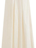 fano High Waist Structured A Line Sleeveless Cotton Lyocell Office Maxi Dresses