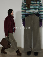 Lofi_choose_High_Waist_Chunky_Stripe_Office_Ready_Women_Light_Gray_Wide_Leg_Pants_MISSTT