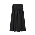 someonesometimes Bamboo Blend Sleeveless Vest High Waist Skirt Office Women Top & Skirt Sets