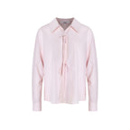 fano_Shape_Retention_Lyocell_Blend_Korean_Work_Loose_Turn_Collar_Pink_Women_Blouses_MISSTT