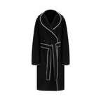 unspoken_Cozy_Minimalist_Commuter_Loose_Hooded_Midlength_Women_Black_Tie_Wool_Coats_MISSTT