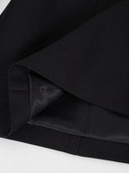 audreyyang Slim Waist Fitted Crew Neck Polyester Women Black Gray Long Sleeve Crop Tops