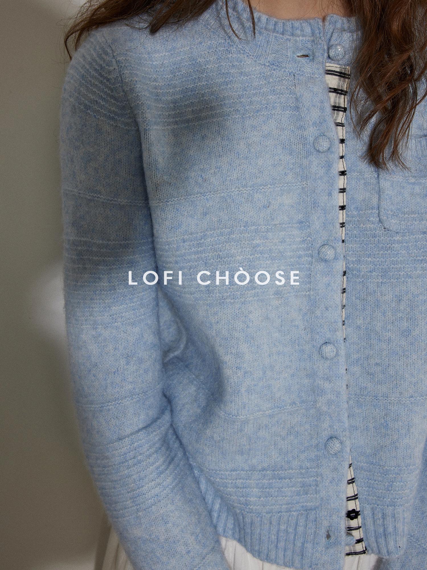 Lofi choose Soft Wool Blend Cozy Knit Button Front Relaxed Fit Office Women Cardigans