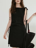 fano Comfort Stretch Cotton A Line Korean Commuter Natural Waist Casual Midi Skirts