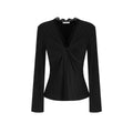 unspoken_Breathable_Lyocell_Lace_Slim_Fit_V-neck_Long_Sleeve_Women_Black_Blouses_MISSTT