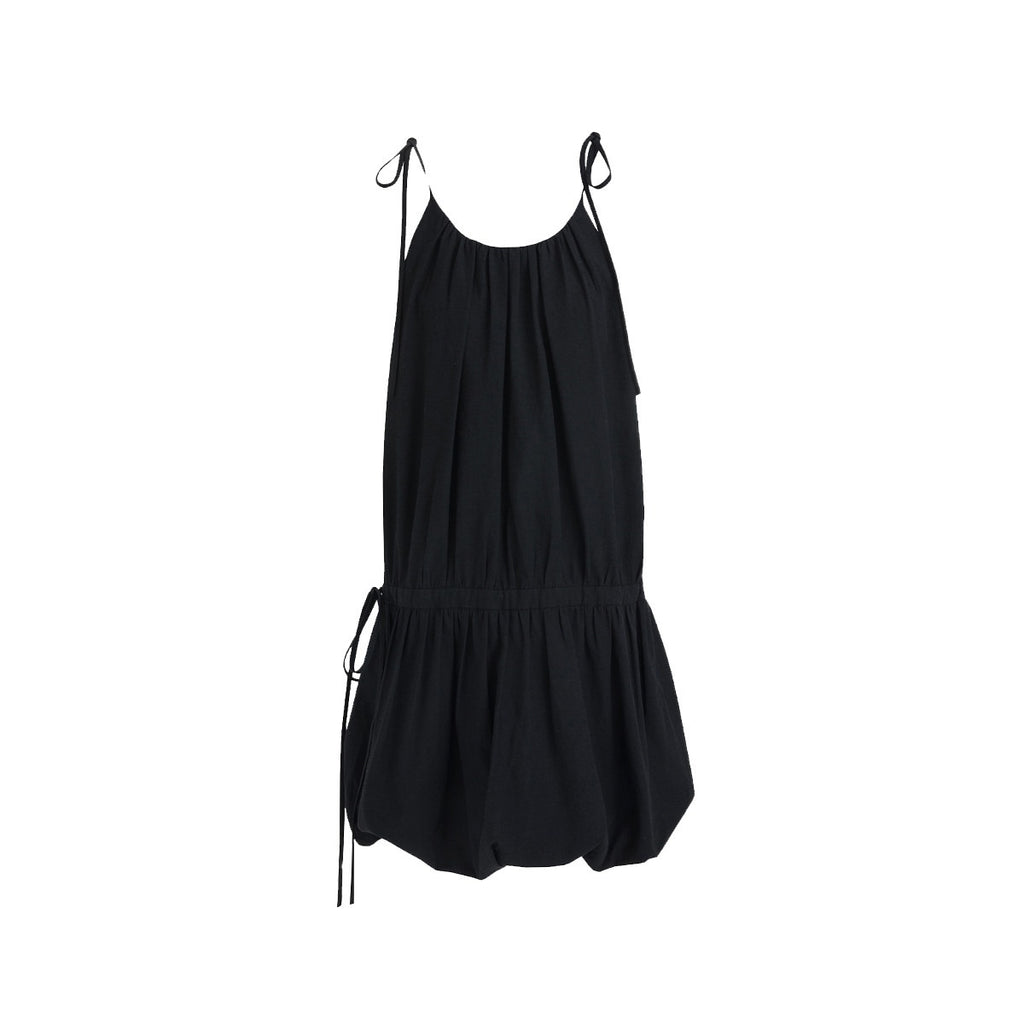 fano_Black_Sleeveless_Aline_Neck_Natural_Waist_Cotton_Blend_Commuter_Midi_Dresses_MISSTT