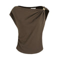 unspoken_Eco_Hemp_Cotton_3D_Detail_Slim_Fit_Asymmetric_Neck_Brown_Off_Shoulder_Crop_Tops_MISSTT
