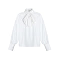 fano_Breathable_Lyocell_Cotton_Loose_Casual_Lace_Petal_Collar_Women_Blouses_MISSTT