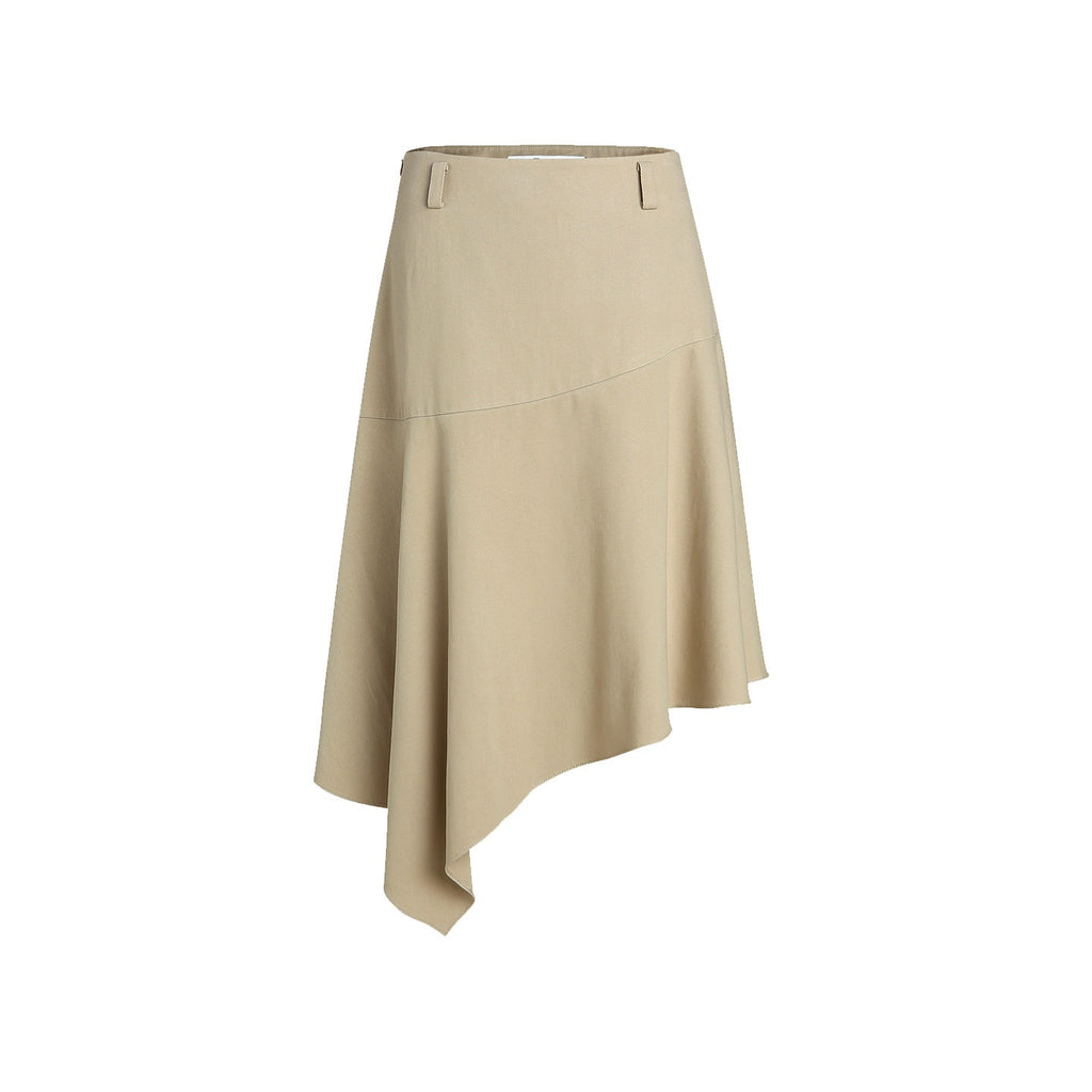 fano_Soft_Lyocell_Cotton_Blend_Casual_Mid_Waist_Ruffle_Asymmetrical_Women_Midi_Skirts_MISSTT