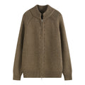 someone_sometimes_Acrylic_Wool_Blend_Stand_Collar_Open_Front_Commuter_Knit_Brown_Cardigans_MISSTT