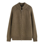 someone_sometimes_Acrylic_Wool_Blend_Stand_Collar_Open_Front_Commuter_Knit_Brown_Cardigans_MISSTT