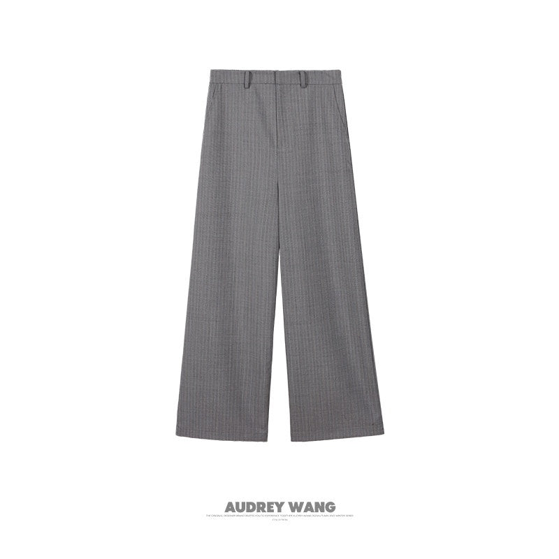 audreyyang_Shape_Retaining_Cinched_Waist_Herringbone_Lapel_Women_Wool_Blend_Cropped_Jackets_MISSTT