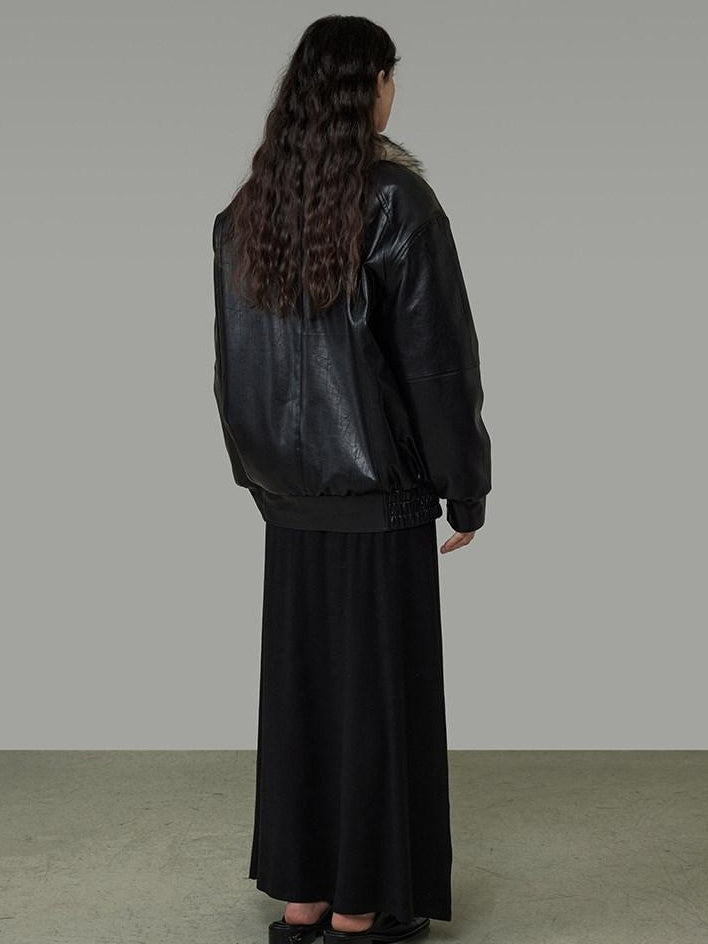 unspoken Insulated Oversized Pocket Minimalist Commuter Women Black Short Coat
