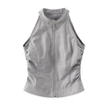 someone_sometimes_Chic_Gray_Cropped_Top_Midi_Skirt_Young_Women_S_M_L_Top_&_Skirt_Sets_MISSTT
