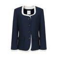 unspoken_Durable_Shape_Loose_Office_Button_Flap_Pocket_Women_Navy_Cropped_Jackets_MISSTT