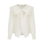 unspoken_Lyocell_Embroidered_Doll_Collar_Loose_Fit_Women_White_Button_Long_Sleeve_Blouses_MISSTT