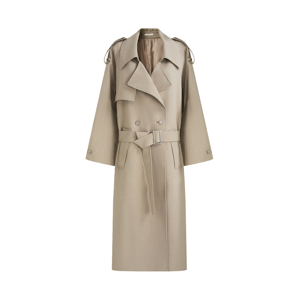 unspoken_Online_Exclusive_Minimalist_Loose_Fit_Midlength_Light_Khaki_Women_Trench_Coats_MISSTT