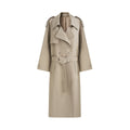 unspoken_Online_Exclusive_Minimalist_Loose_Fit_Midlength_Light_Khaki_Women_Trench_Coats_MISSTT