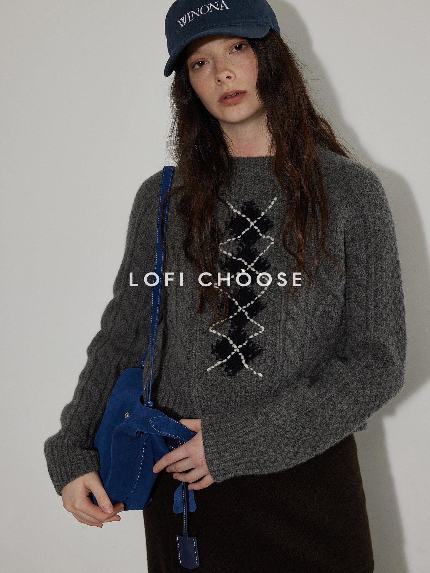 Lofi_choose_Soft_Acrylic_Crewneck_Loose_Fit_Diamond_Pattern_Commuter_Knitwear_Sweaters_MISSTT