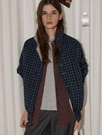 Lofi choose Breathable Cotton Loose Fit Lapel Collar Button Long Sleeve Office Women Shirts