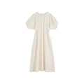 fano_Structured_High_Waist_Workwear_A_Line_Short_Sleeve_Cotton_Blend_Maxi_Dresses_MISSTT