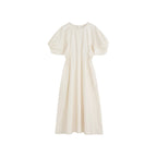fano_Structured_High_Waist_Workwear_A_Line_Short_Sleeve_Cotton_Blend_Maxi_Dresses_MISSTT