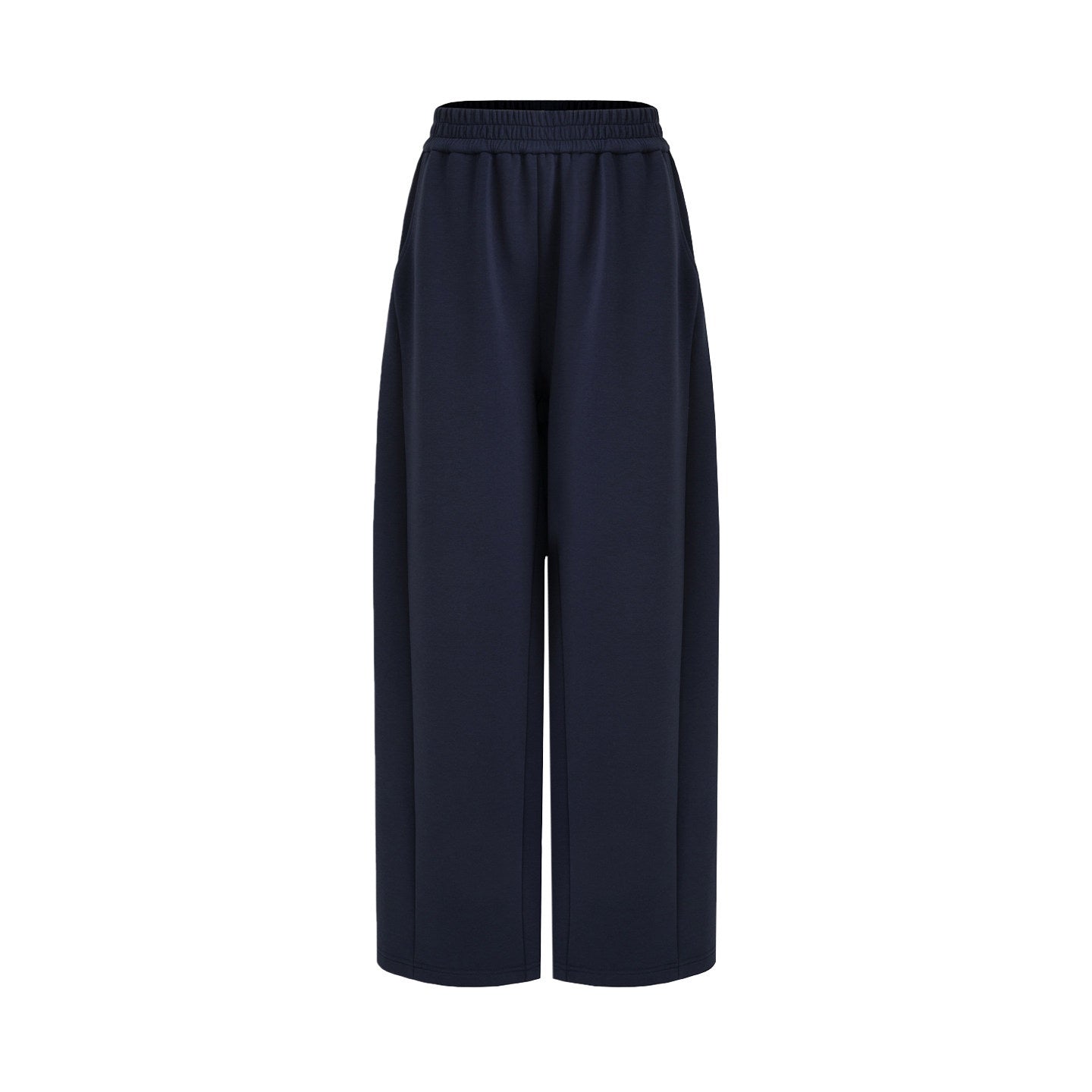 unspoken_Warm_Slim_Fit_Zip_Hooded_Cardigan_High_Waist_Commuter_Polyester_Navy_Lounge_Sets_MISSTT
