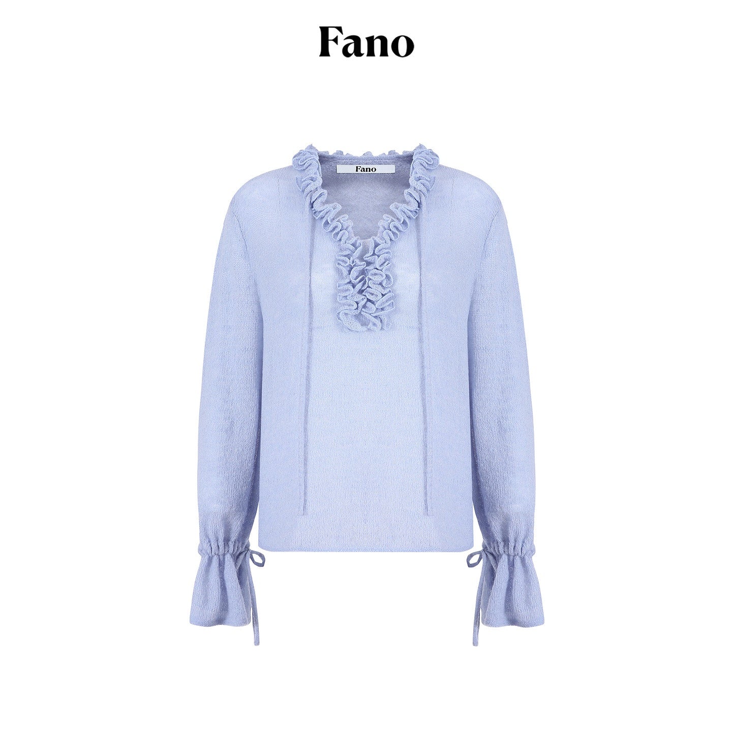 fano_Breathable_V-neck_Korean_Office_Loose_Fit_Lace_Girls_Basic_Crop_Tops_MISSTT