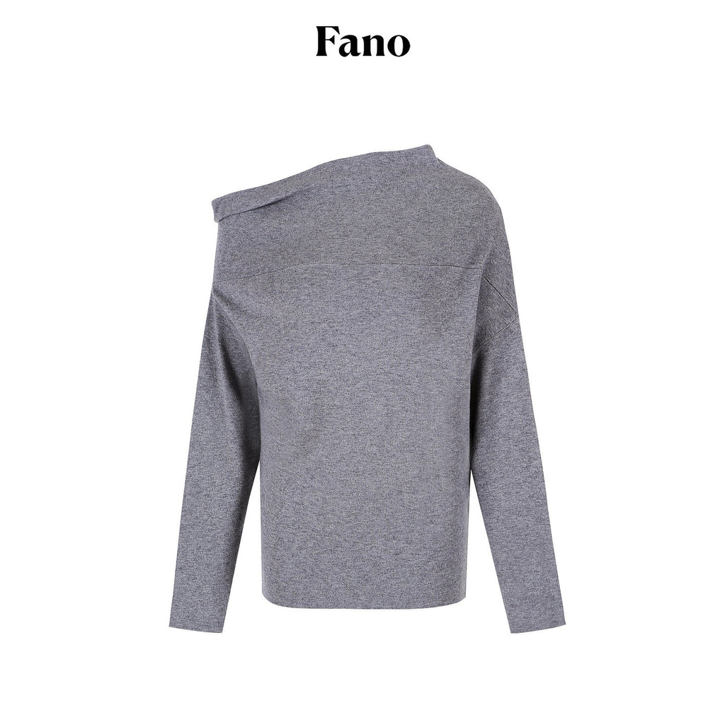 fano_Minimalist_Office_Regular_Asymmetric_Neck_Batwing_Sleeve_Women_Nylon_Sweaters_MISSTT