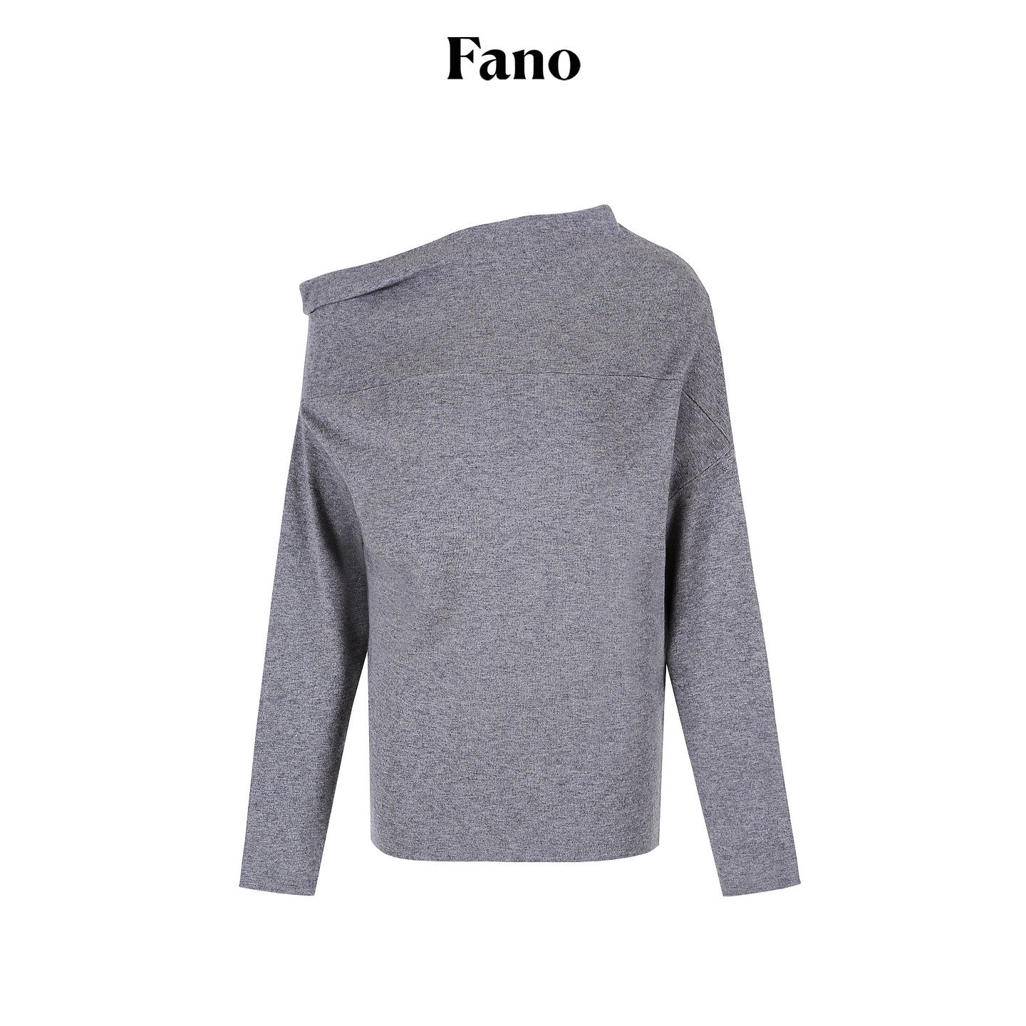 fano_Minimalist_Office_Regular_Asymmetric_Neck_Batwing_Sleeve_Women_Nylon_Sweaters_MISSTT