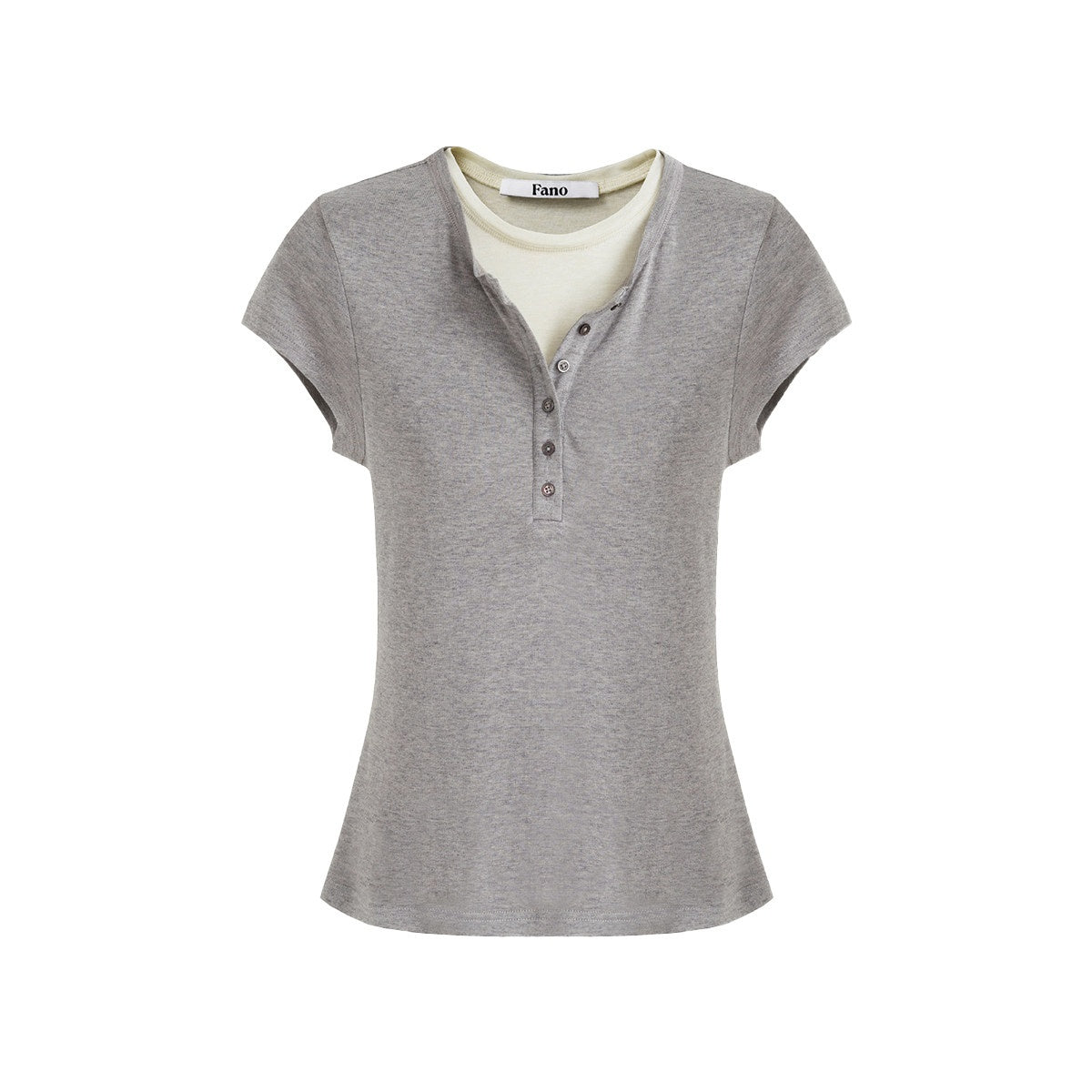 fano_Lyocell_Blend_Commuter_Korean_Slim_Fit_Office_Pink_White_Short_Sleeve_T-Shirts_MISSTT